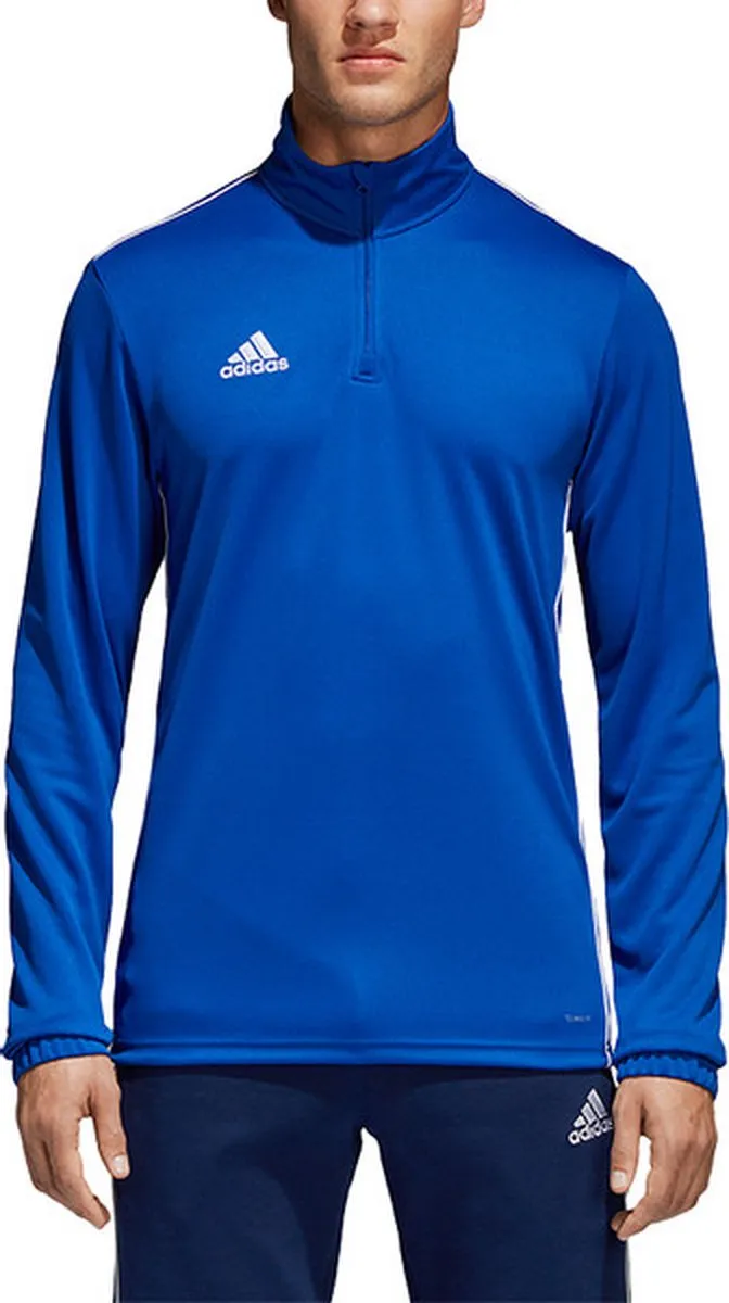 adidas Core Training Top - sportshirts - Blue/White - Mannen