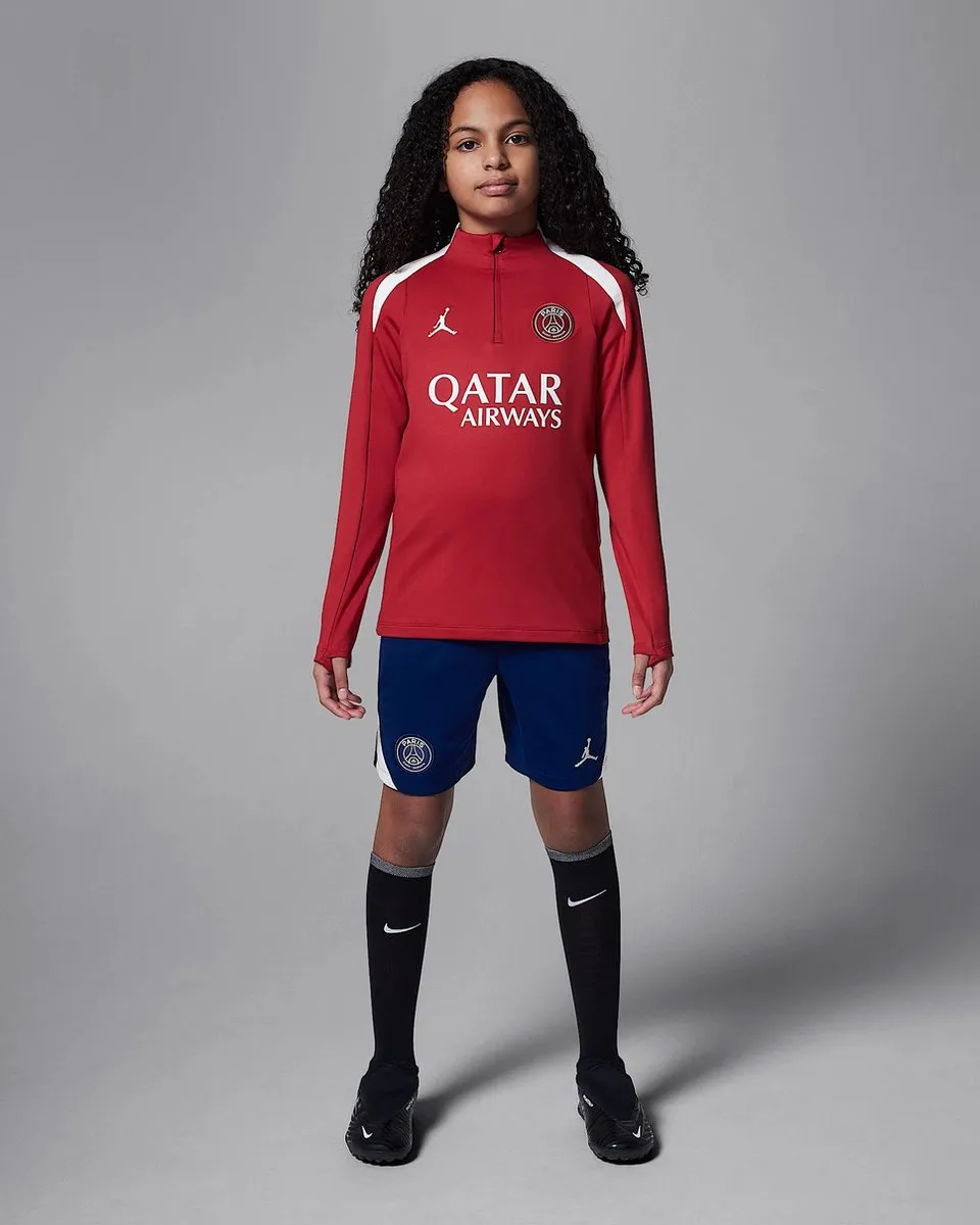 Nike PSG YNK DF STRK Drill Top K4TH Trainingshirt - Rood L - afbeelding 6 van 6