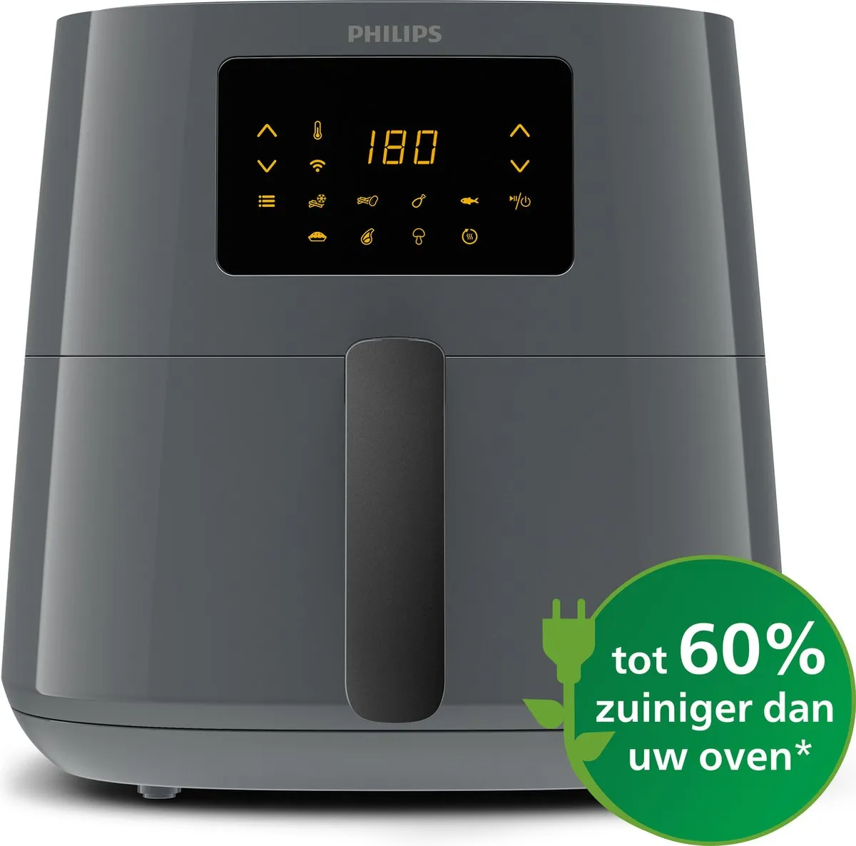 Philips Airfryer Essential 5000 HD9280/60 - 6,2L - Zwart