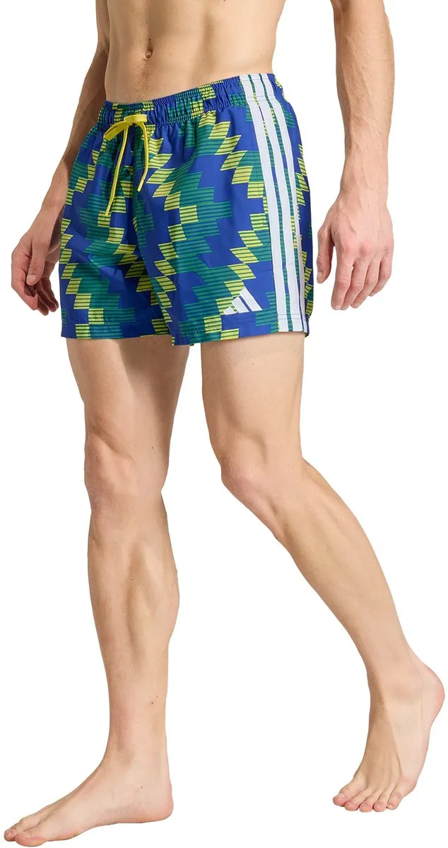 adidas Sportswear Football-Inspired Graphic Zwemshort KD5346 - Geel