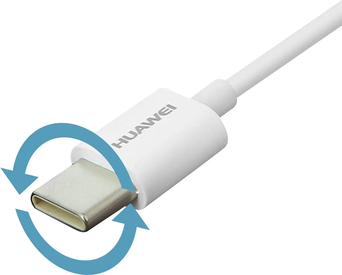 Huawei USB-C naar 3.5mm Jack Adapter - Transparant