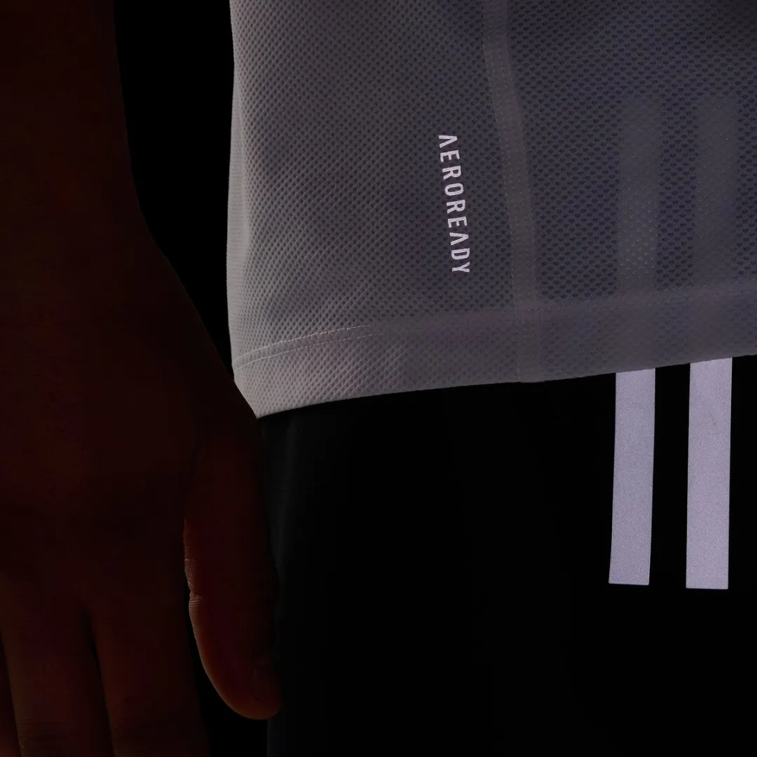 adidas Performance Own the Run T-shirt IK7436 - Heren - Wit