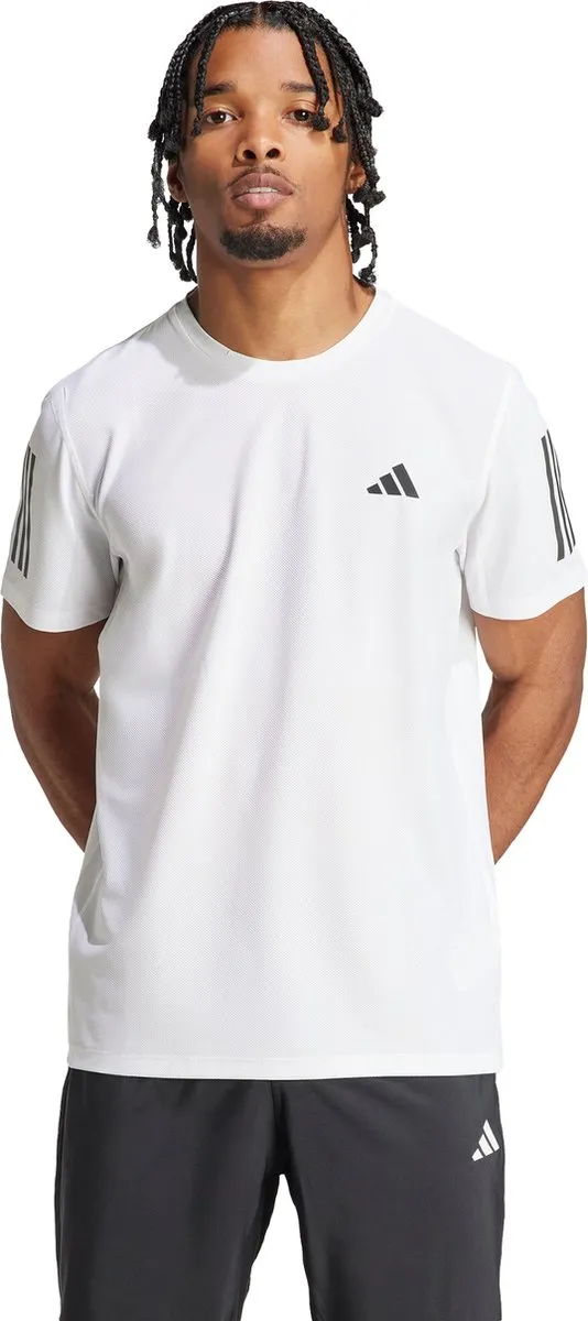 adidas Performance Own the Run T-shirt IK7436 - Heren - Wit