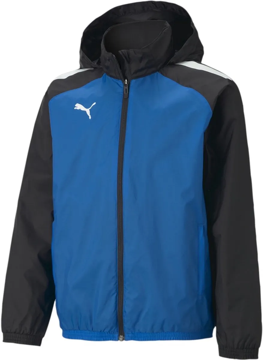 PUMA Teamliga All Weather Jack Kinderen - Maat 128 - Royal