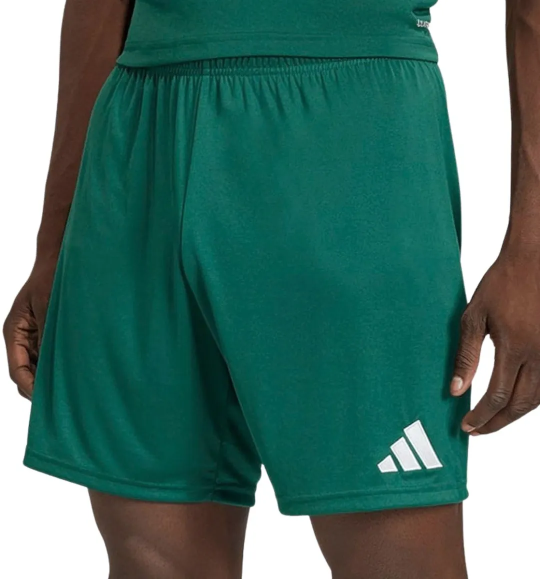 Adidas Entrada 26 Short Heren - Maat L - Groen/Wit