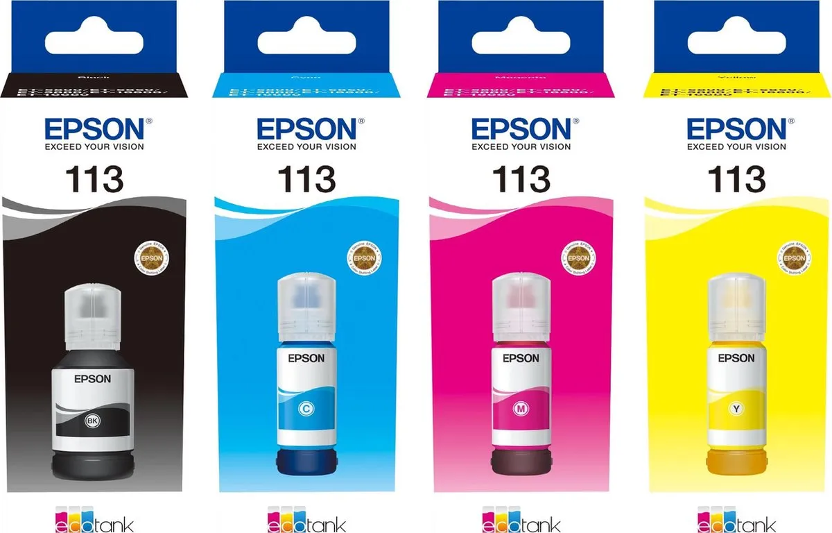 Epson EcoTank C13T00P340 Magenta Inktfles - 65ml