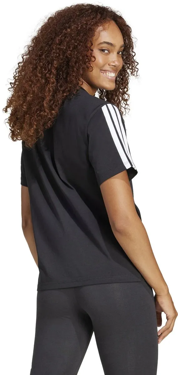 Adidas W 3S Sport T-shirt Dames - JM2393 - Zwart/Wit