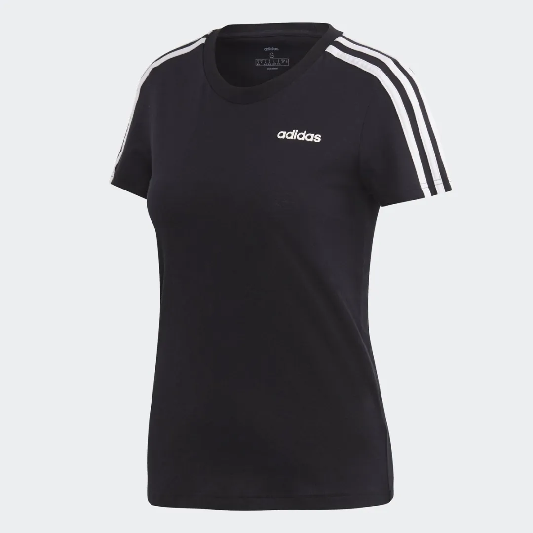 adidas Sportswear Essentials 3-Stripes T-shirt DP2362 - XS - Zwart