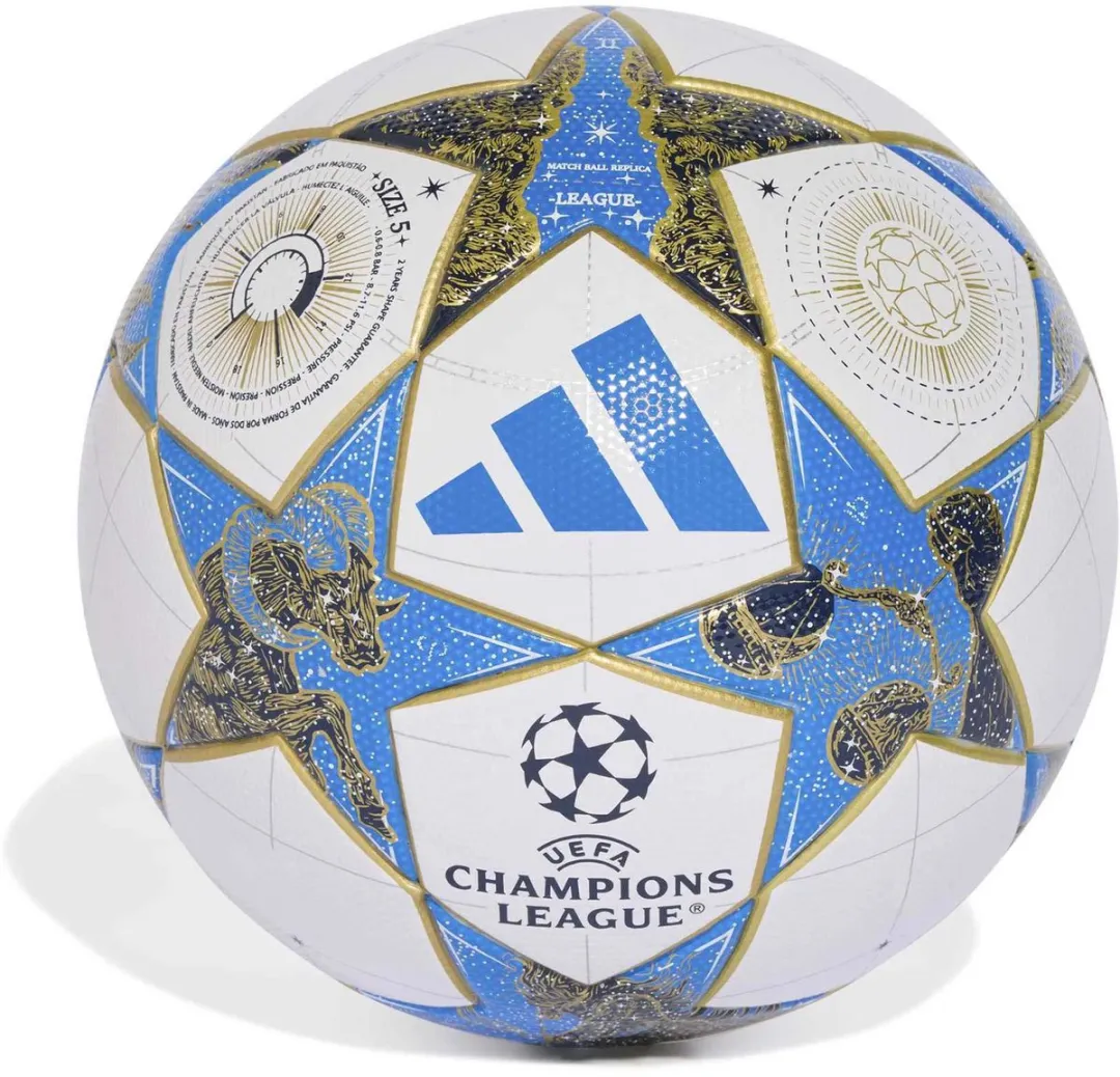 Adidas UCL League Voetbal 5 - Blauw - afbeelding 5 van 5