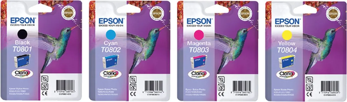 Epson T0805 Inktcartridge Licht Cyaan - 7.4ml