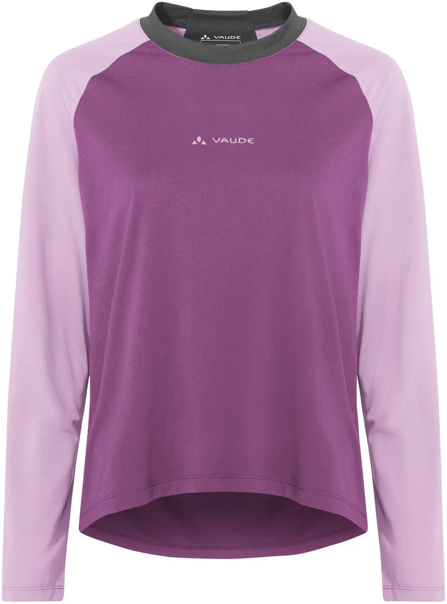 Vaude Loamer LS Shirt Dames Fietsshirt XXL - Magenta - afbeelding 2 van 6
