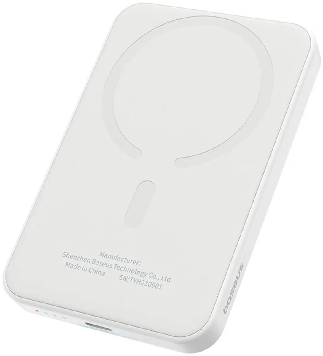 Baseus Mini Powerbank 5000mAh Wit - MagSafe & 20W USB-C - afbeelding 6 van 6