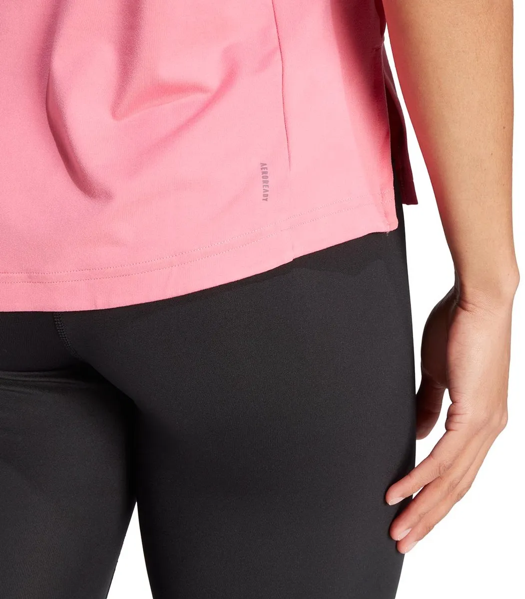 adidas Versatile Tee Dames - Roze S