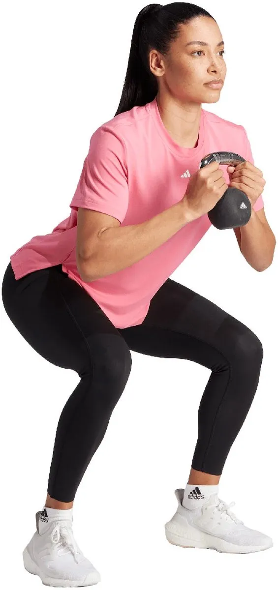 adidas Versatile Tee Dames - Roze S