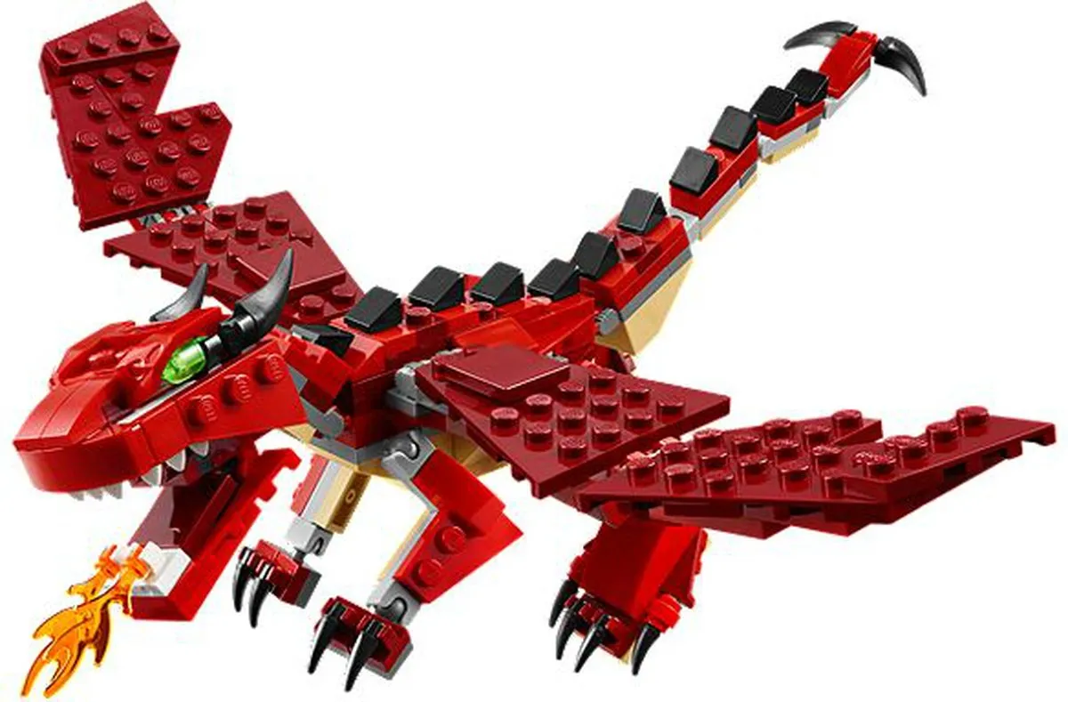 LEGO Creator Rode Dieren 31032 - 221 Stukken - afbeelding 2 van 6