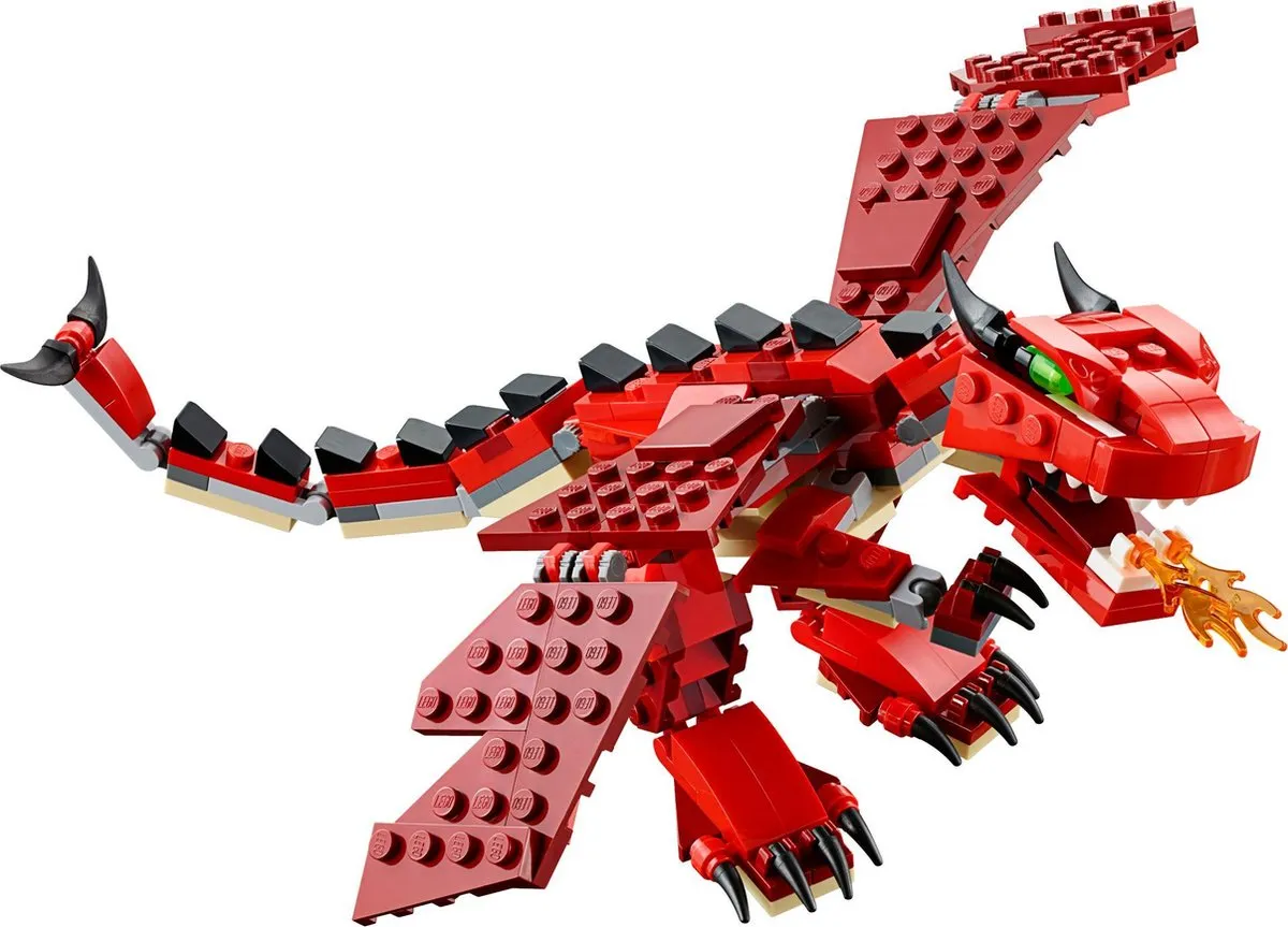 LEGO Creator Rode Dieren 31032 - 221 Stukken - afbeelding 5 van 6