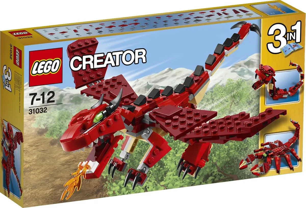 LEGO Creator Rode Dieren 31032