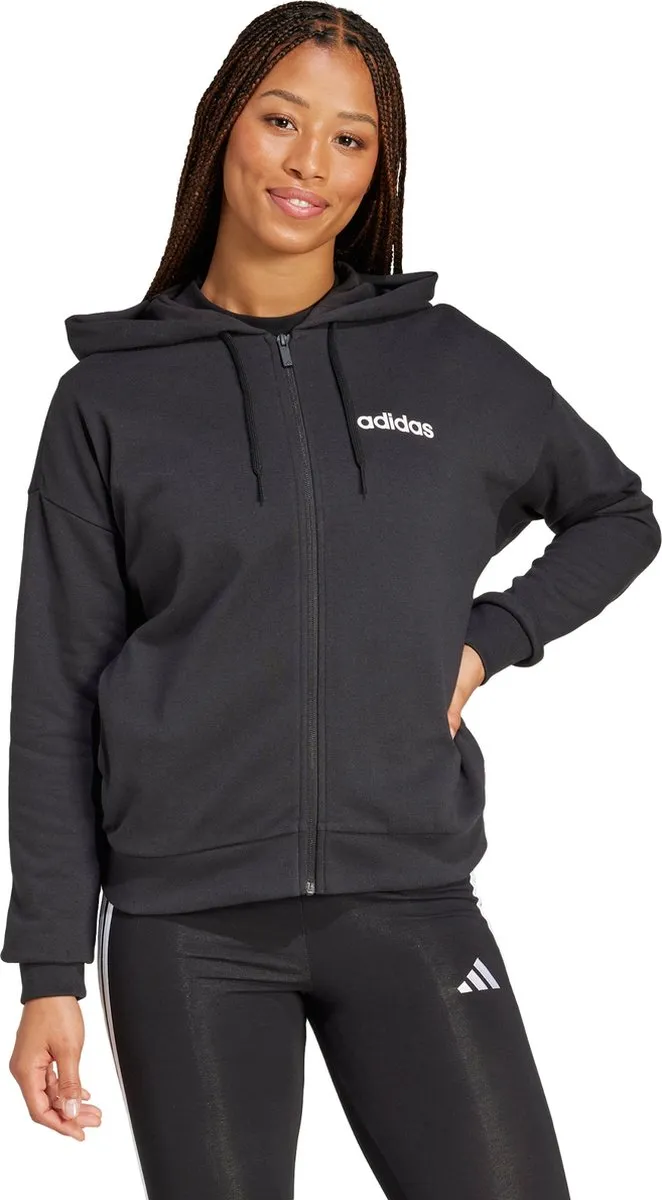 adidas Sportswear Essentials Linear French Terry Ritshoodie JC8274
