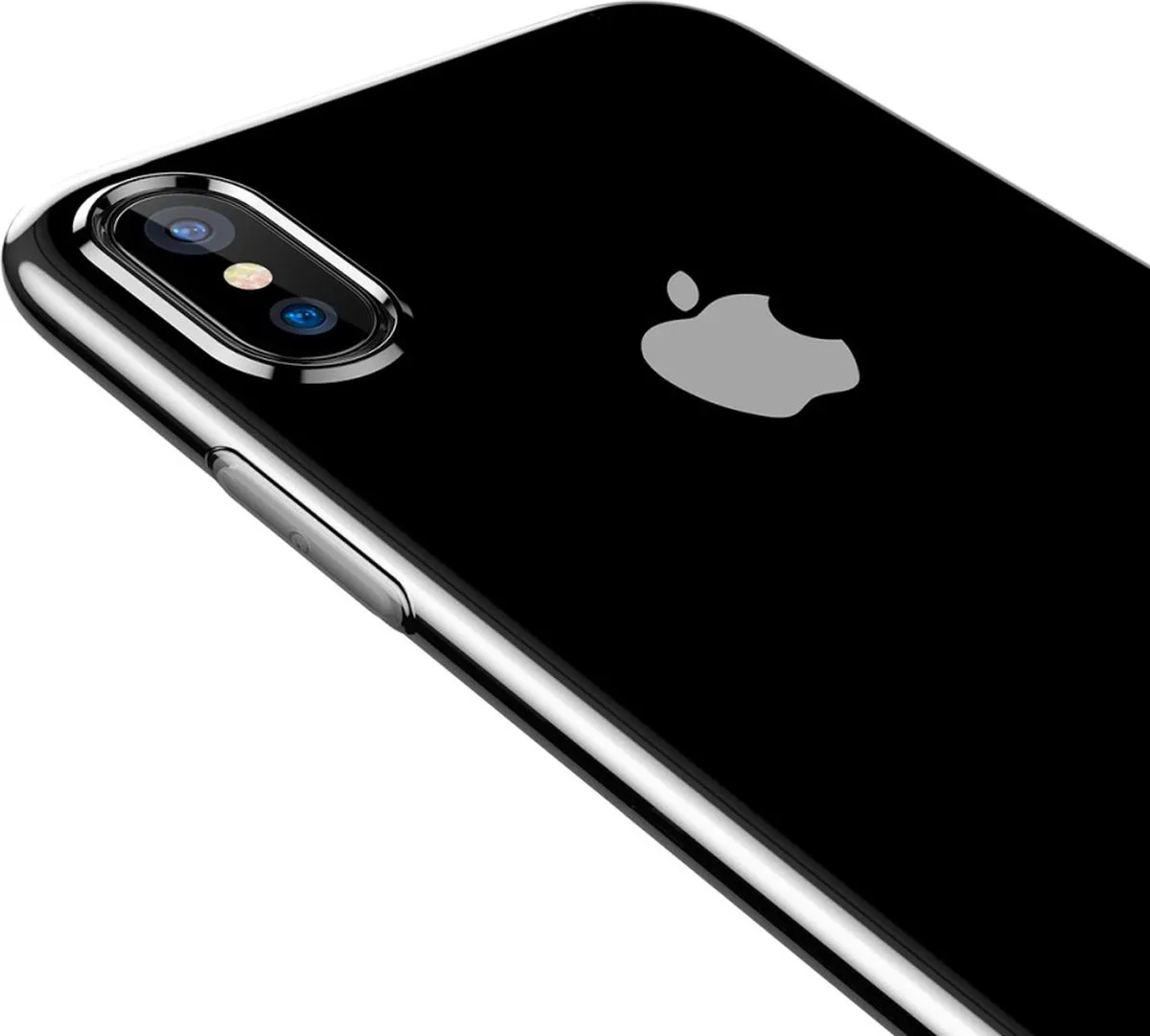 Baseus Simple Series iPhone X/XS Hoesje - Transparant