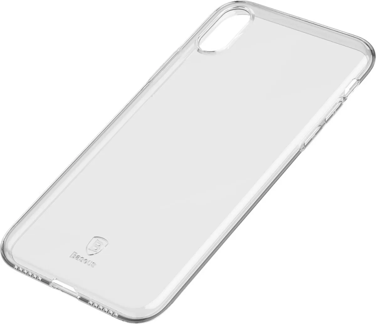 Baseus Simple Series iPhone X/XS Hoesje - Transparant