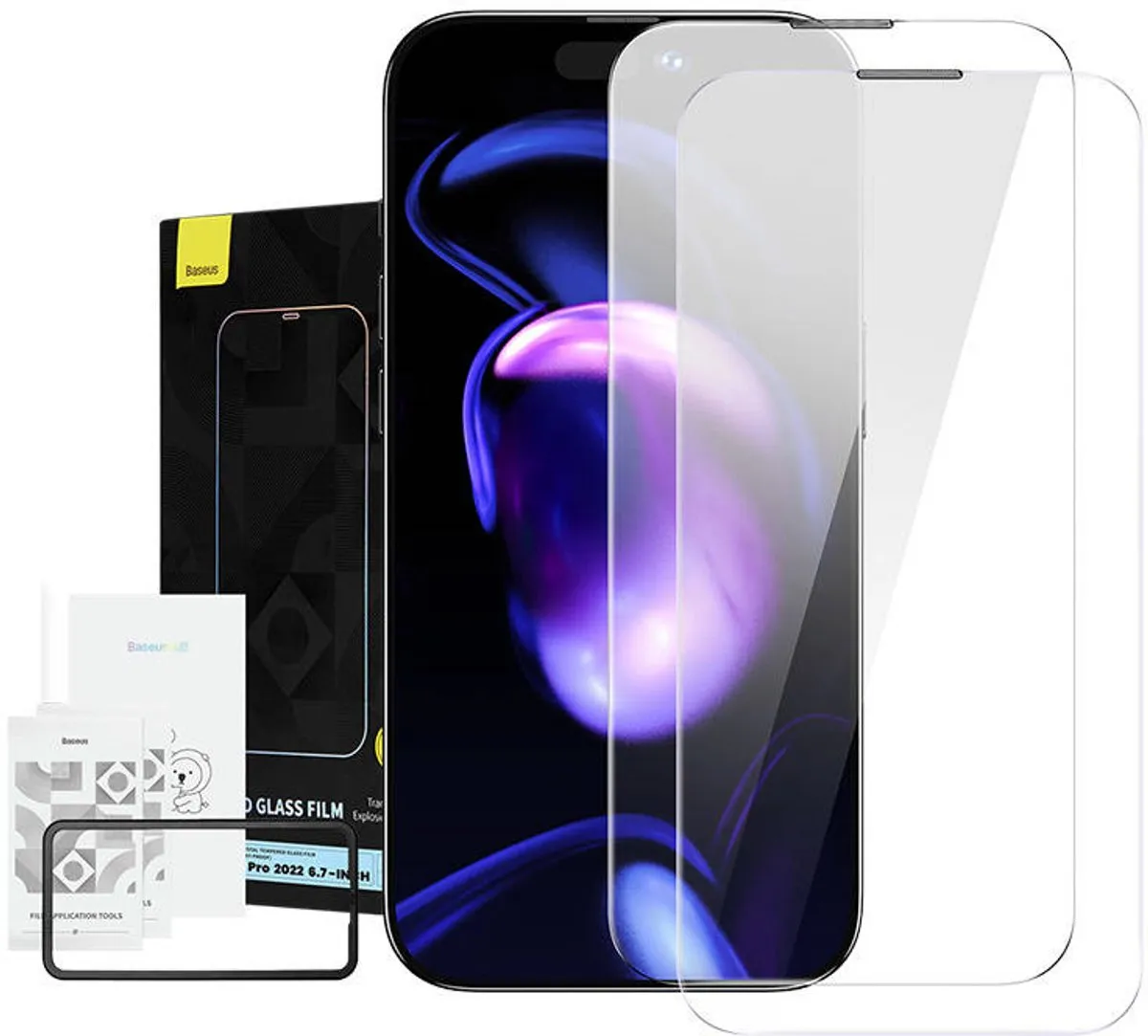 Baseus Gehard Glas 0,3mm Anti-Stofcoating Universeel