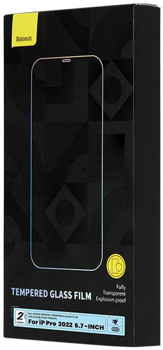 Baseus Gehard Glas 0,3mm Anti-Stofcoating Universeel - afbeelding 2 van 6