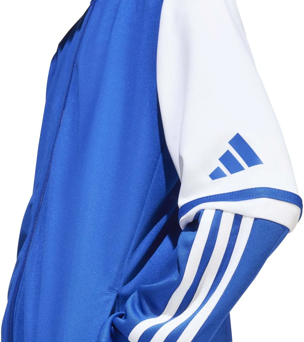 Adidas Sport Sq25 Tr Jkt Y Sweatshirt - Kinderen 164 - Lichtblauw