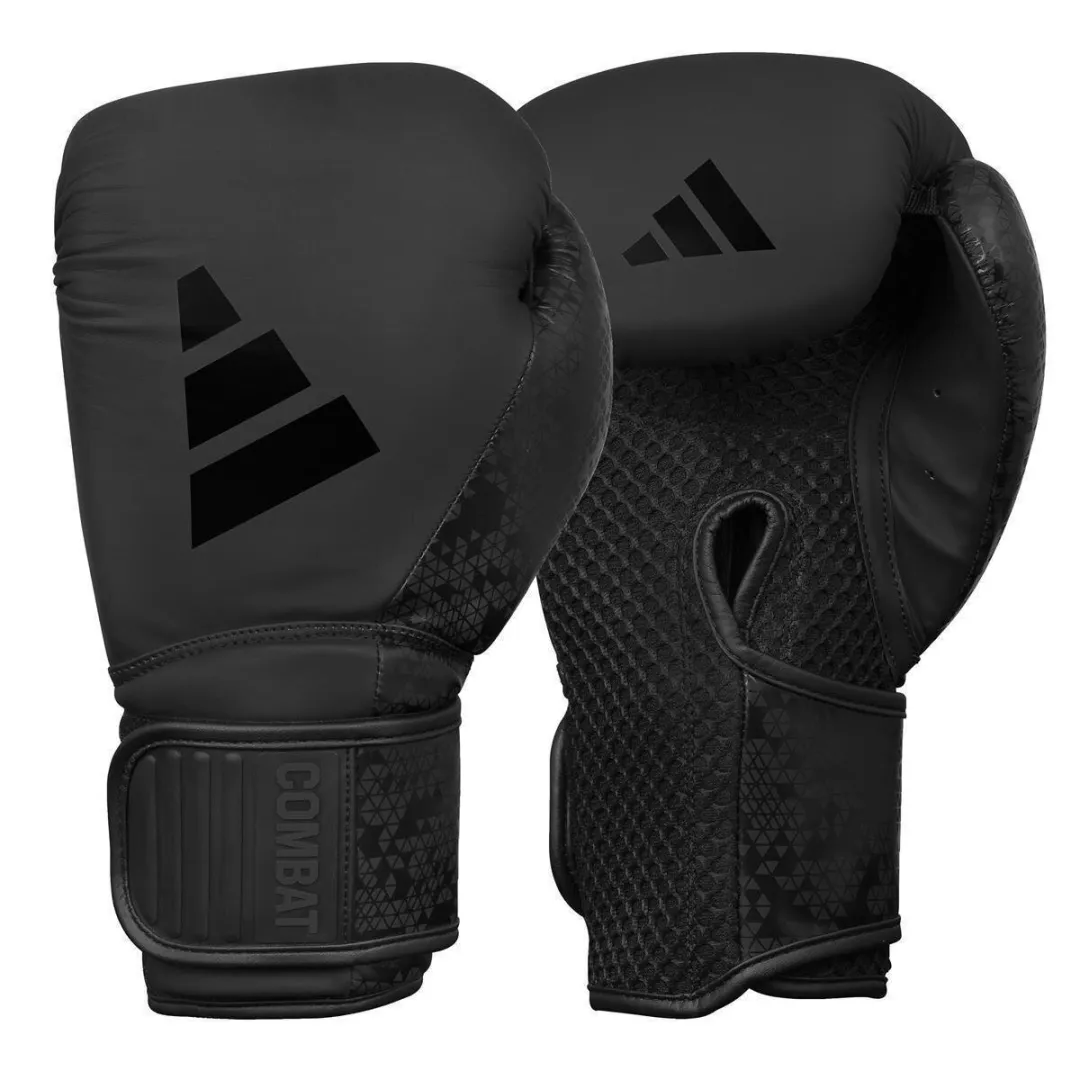 adidas Combat 50 Bokshandschoenen 16 oz - Zwart - afbeelding 6 van 6