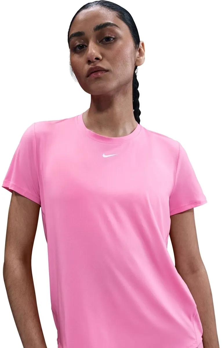 Nike One Classic Sportshirt Dames - Pink - M