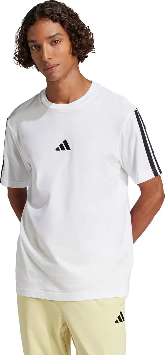 adidas Essentials 3-Stripes T-shirt L - Wit
