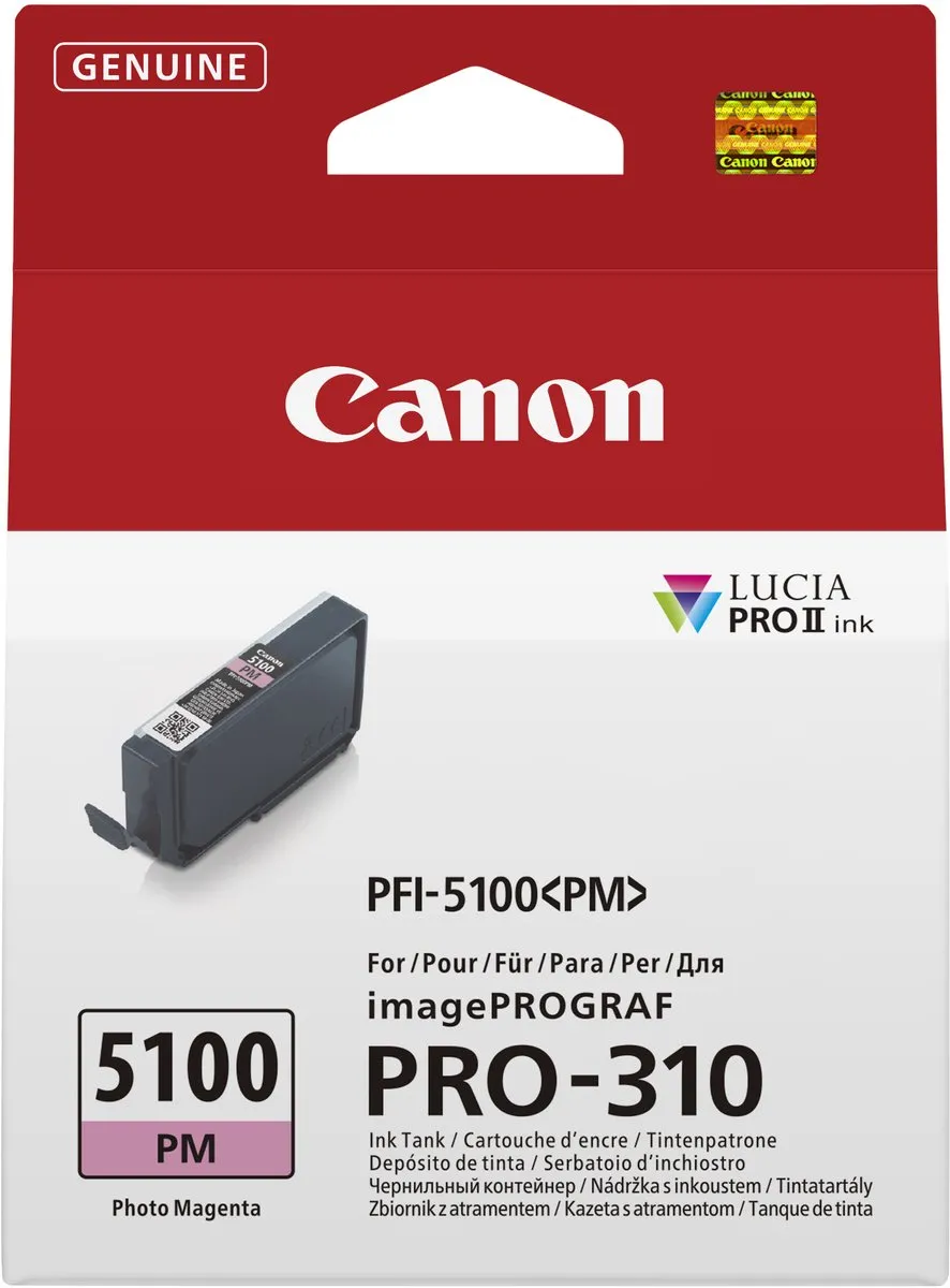 Canon PFI-5100 PM Inktcartridge - Magenta