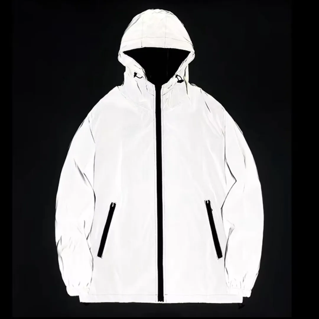 RedParrot Reflecterende Windjack - XL - Grijs