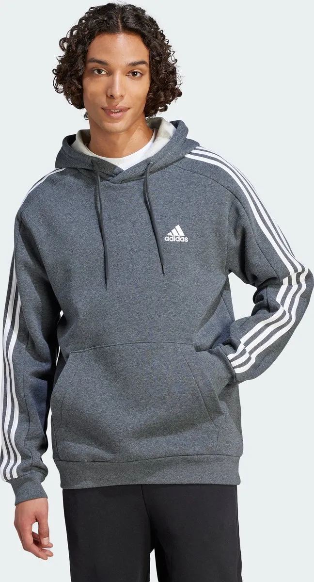 adidas Essentials Fleece Hoodie H12213 - Grijs - 2XL