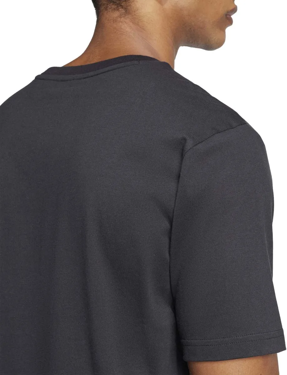 adidas Sport M Fi 3Bar T-Shirt M - Wit - afbeelding 6 van 6