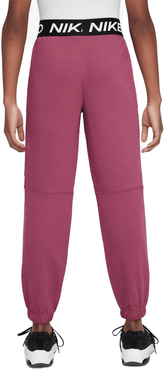 Nike Pro Fleece Dri-FIT Joggingbroek 164 - Roze