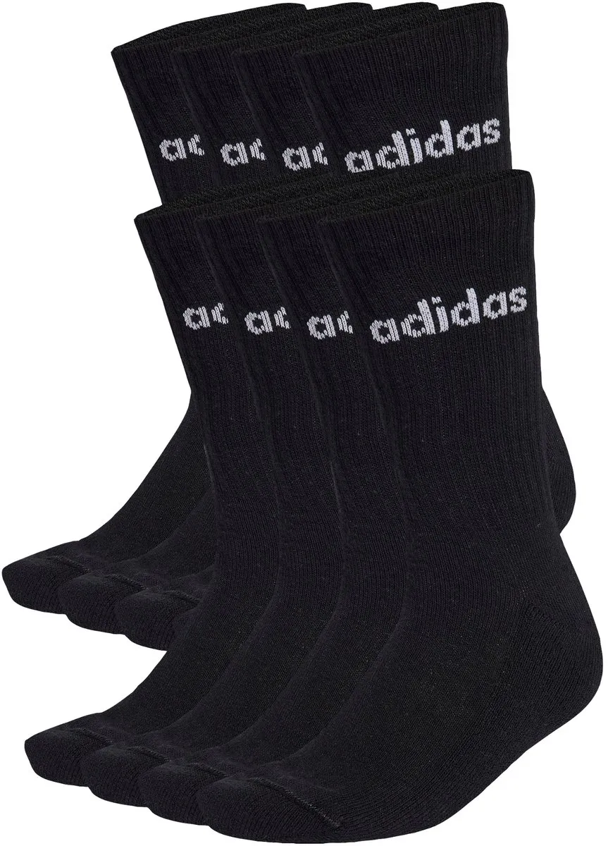 adidas Performance Lineaire Gevoerde Sokken KF9092 - 10 Paar - Zwart