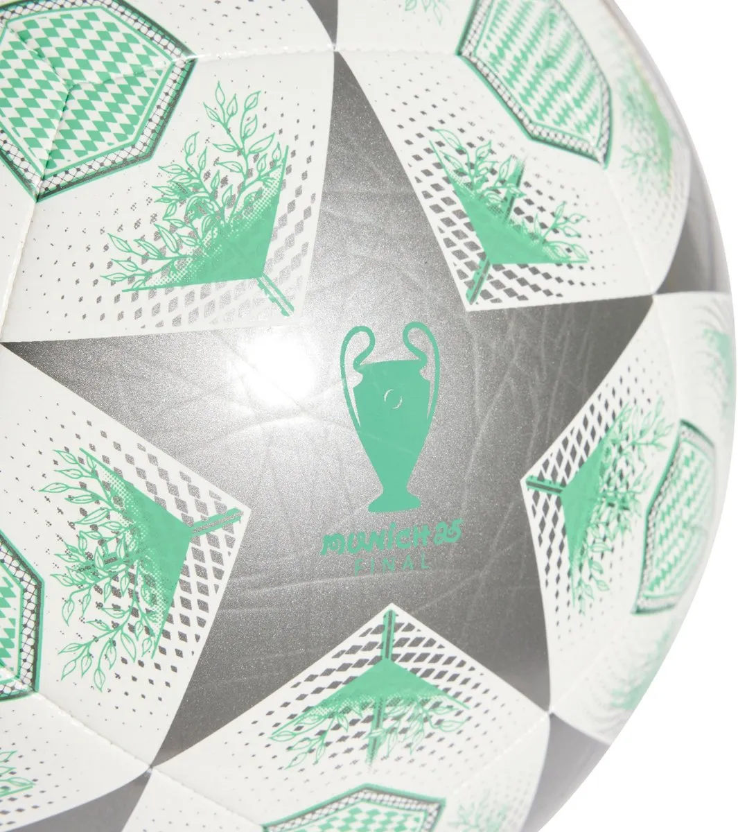 Adidas UCL Club 24/25 Voetbal - Maat 5 - Wit/Groen/Grijs