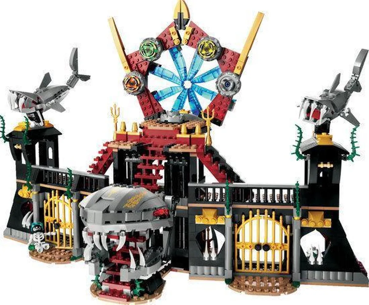 LEGO Atlantis 8078 Poort Naar Atlantis - 7 Minifiguren