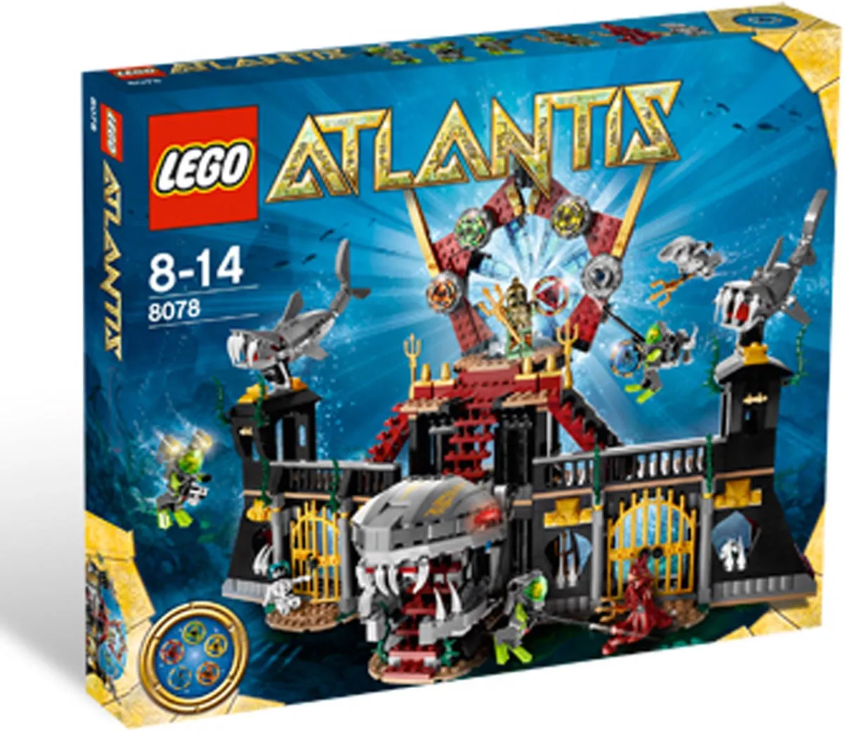 LEGO Atlantis 8078 Poort Naar Atlantis