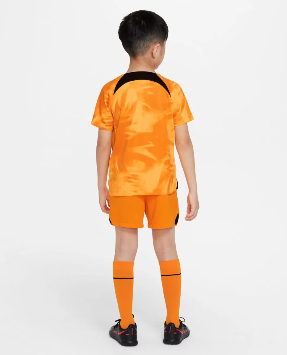 Nike Nederlands Elftal 2022-2024 Kids Tenue 116/122 - Oranje