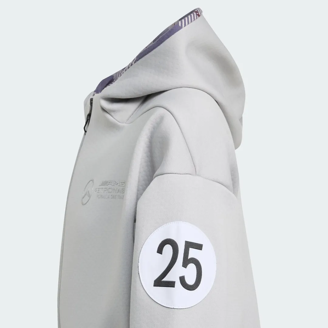 Adidas Performance AMG Petronas Hoodie Kids - 128 - Grijs