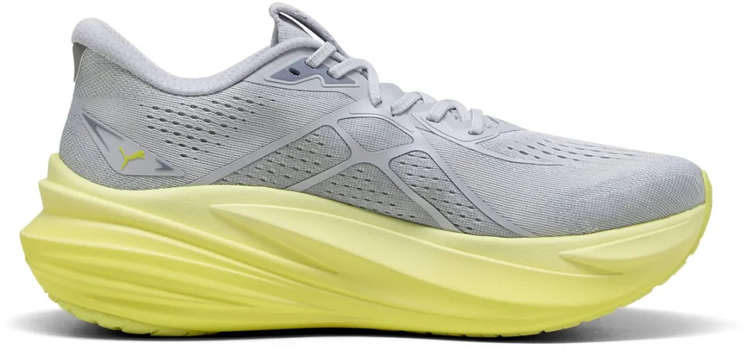 PUMA MagMax Nitro 2 Heren Trailhardloopschoenen - 44 - Zilver/Limoengroen