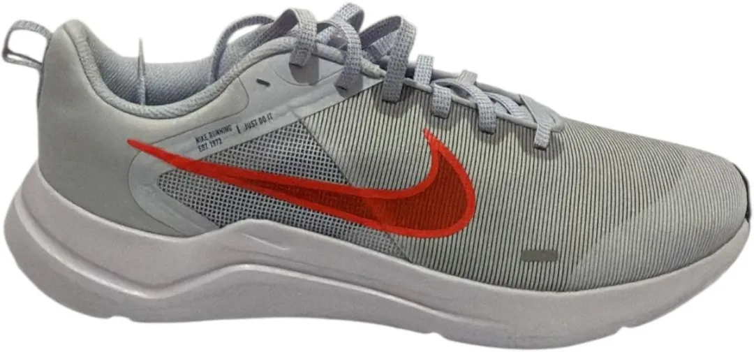 Nike Downshifter 12 Sportschoenen 46 - Wit/Grijs/Rood