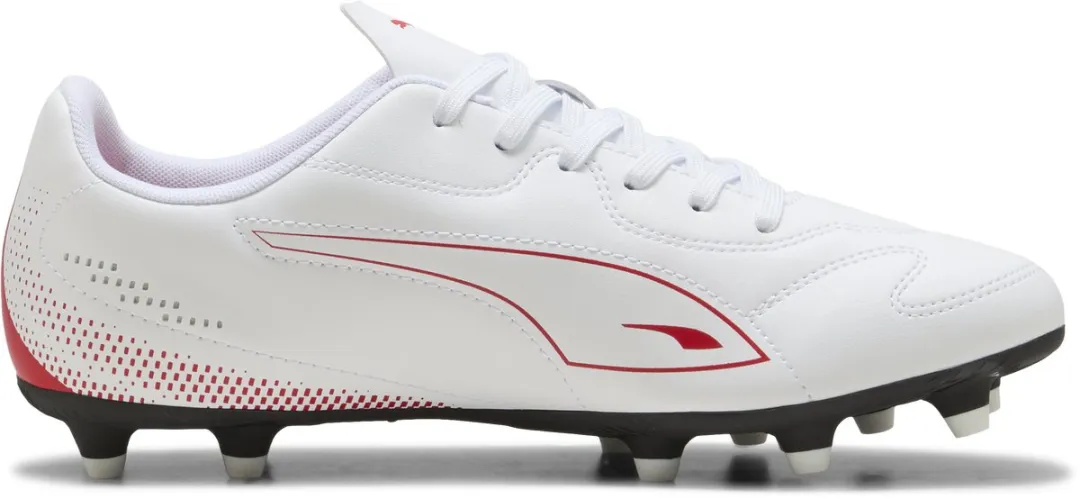 PUMA Vitoria II FG/AG Heren Sportschoenen 44.5 - Wit/Rood