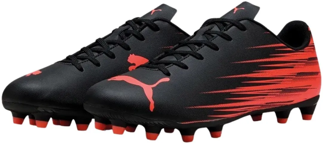 PUMA ATTACANTO II FG/AG Sportschoenen - 44 - PUMA Black-Glowing Red
