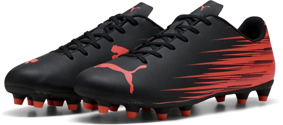 PUMA ATTACANTO II FG/AG Sportschoenen - 44 - PUMA Black-Glowing Red