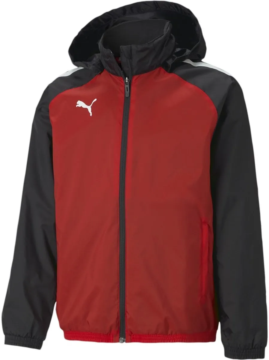 PUMA Teamliga All Weather Jack Kinderen - Rood 164