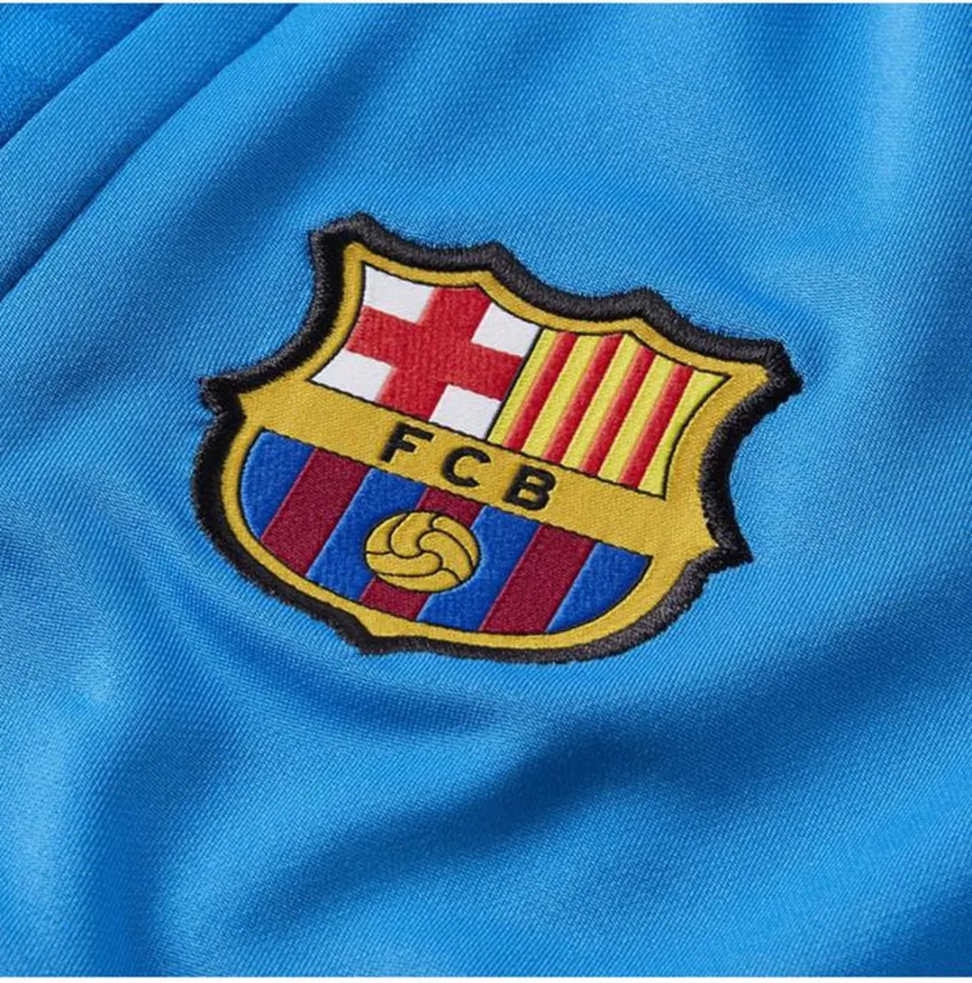 Nike Strike Sportbroek CW1847-427 - XL - Blauw/Wit