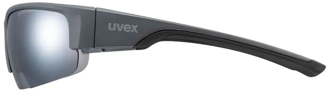 Uvex Sportstyle 215 Sportbril - Grijs Mat/Litemirror Silver - afbeelding 6 van 6