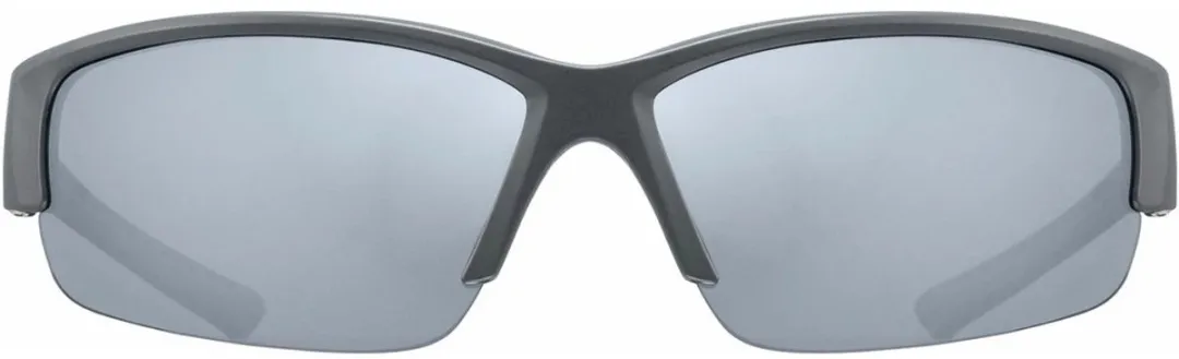 Uvex Sportstyle 215 Sportbril - Grijs Mat/Litemirror Silver